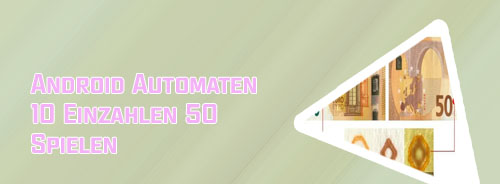 5 euro einzahlen 50 euro spielen