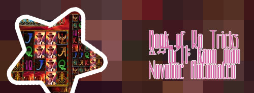 Book of ra deluxe novoline